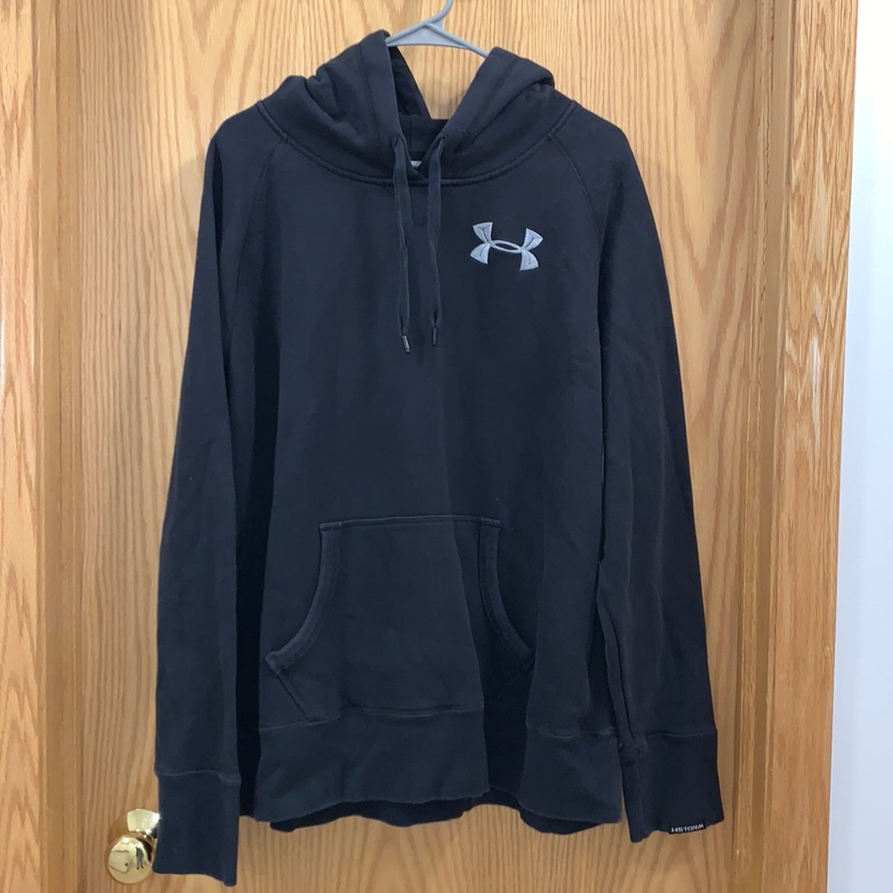 Under Armour Men’s XL Black Hooded Pullover Sweatshirt